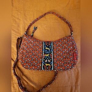 Vera Bradley Frannie Crossbody - Enchanting Flowers